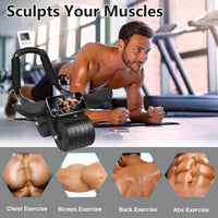 InstantCore Roller — Automatic Ab Roller w/ Elbow Support