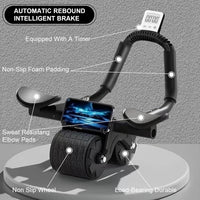 InstantCore Roller — Automatic Ab Roller w/ Elbow Support